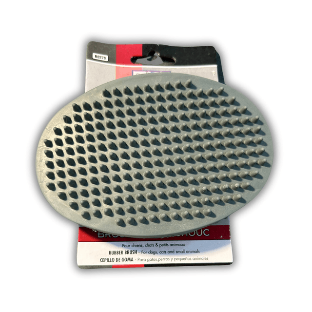 BROSSE CAOUTCHOUC AVEC POIGNÉE 